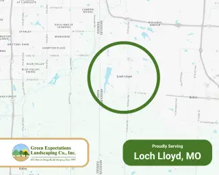 Green Expectations service area map of Loch Lloyd